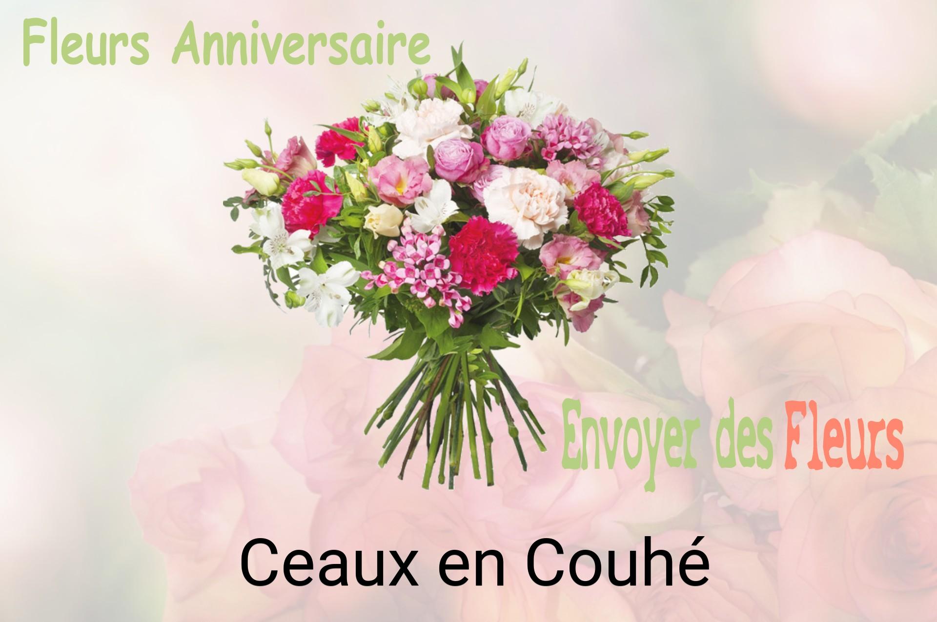 Bouquet de fleurs d’anniversaire livré à Ceaux-en-Couhé
