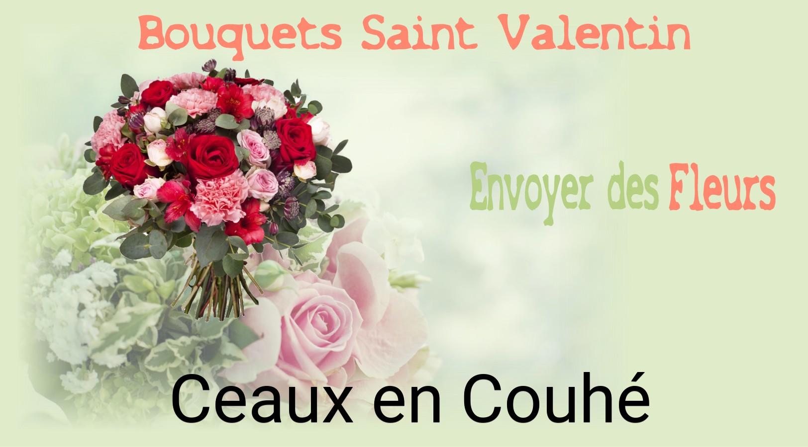 Roses de Saint-Valentin livrées à Ceaux-en-Couhé
